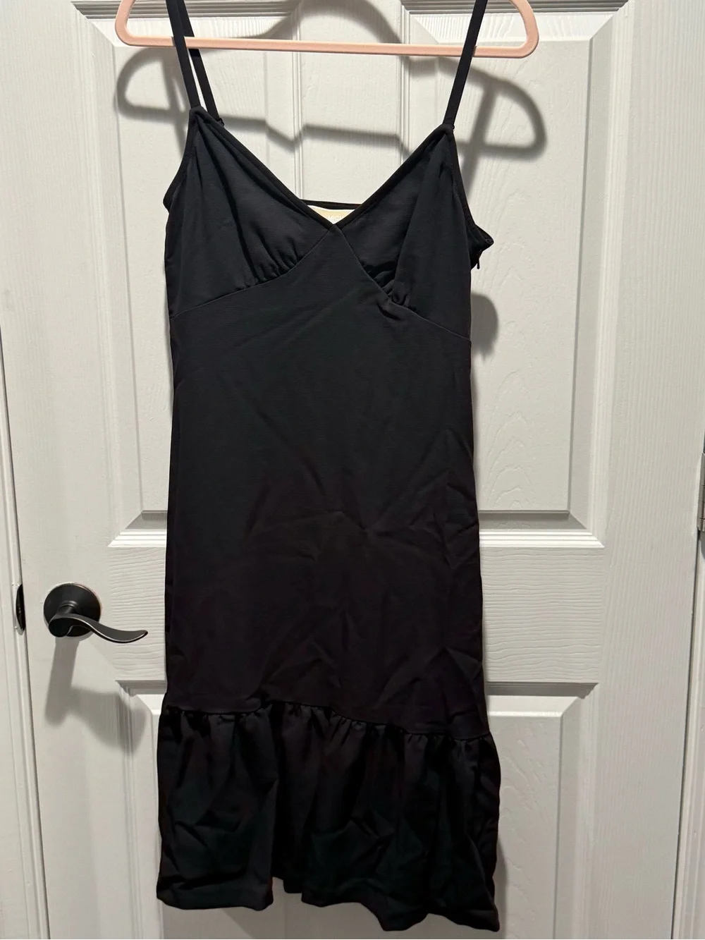NWT Michael Michael Kors Flounced Midi Slip Dress